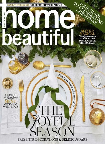 Australian Home Beautiful – December 2024 Cover