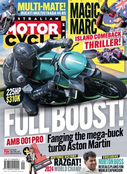 Australian Motorcycle News – 24 October 2024 Cover