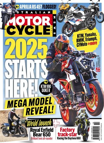 Australian Motorcycle News – 7 November 2024 Cover