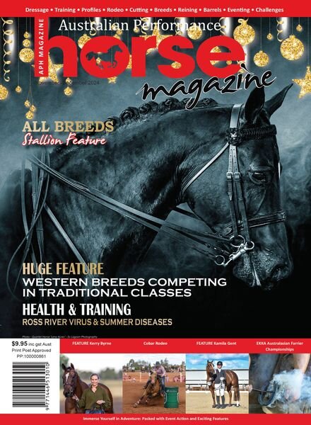 Australian Performance Horse Magazine – November-December 2024 Cover