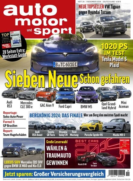 Auto Motor und Sport – 7 November 2024 Cover