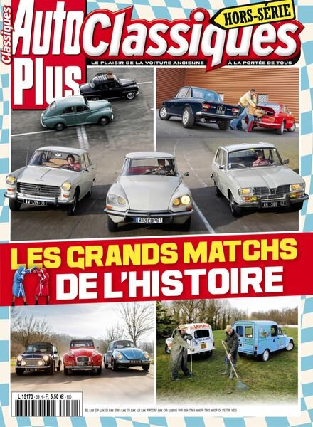 Auto Plus Classiques – Hors-Serie N 39 – 15 Novembre 2024 Cover