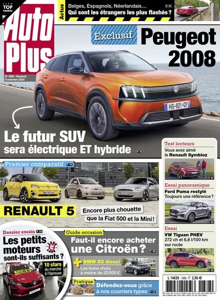 Auto Plus France – 8 Novembre 2024 Cover