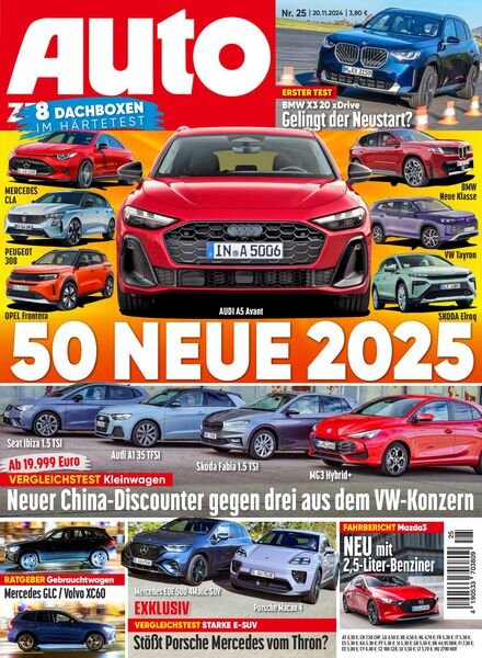 Auto Zeitung – 20 November 2024 Cover