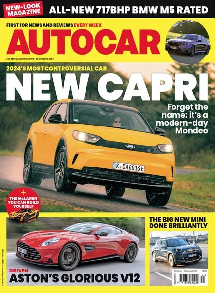 Autocar UK – 30 October 2024 Cover