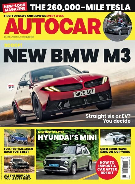 Autocar UK – 6 November 2024 Cover