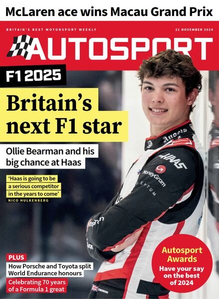 Autosport – 21 November 2024 Cover