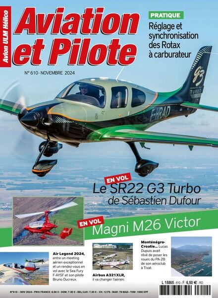 Aviation et Pilote – Novembre 2024 Cover