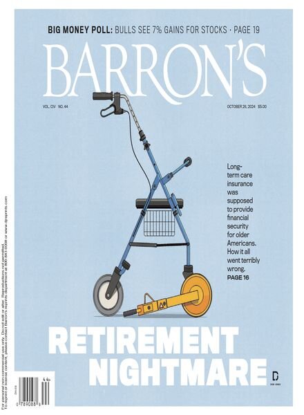 Barron’s – October 28 2024 Cover