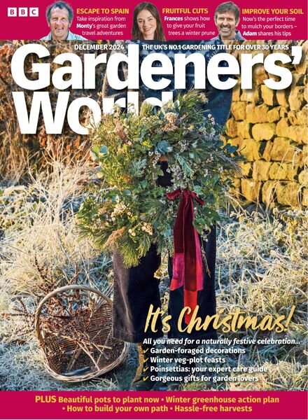 BBC Gardeners’ World – December 2024 Cover