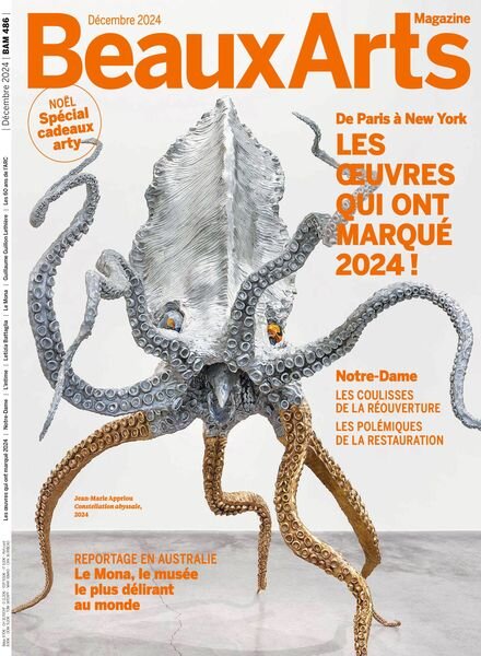 Beaux Arts – Decembre 2024 Cover