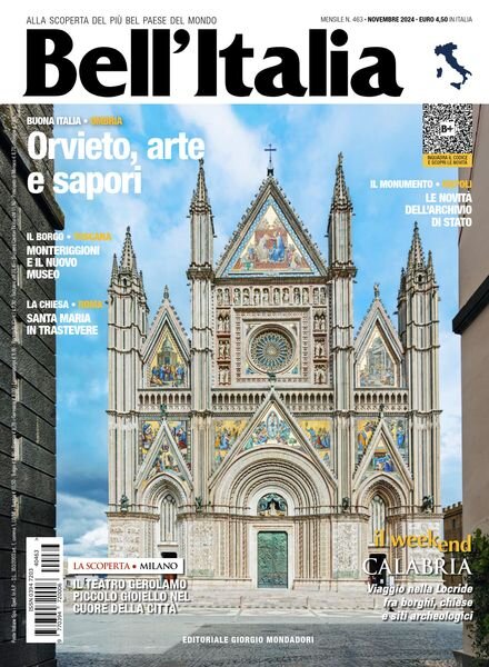 Bell’Italia – Novembre 2024 Cover