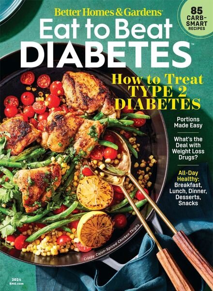 Better Homes & Gardens – Eat to Beat Diabetes 2024 Cover