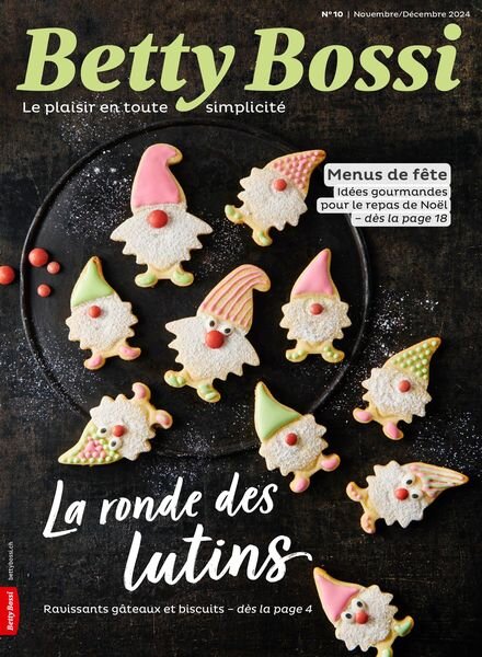 Betty Bossi edition francaise – Novembre-Decembre 2024 Cover