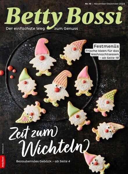 Betty Bossi – November-Dezember 2024 Cover