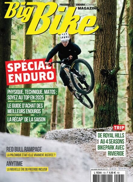 Big Bike Magazine – Octobre-Novembre 2024 Cover