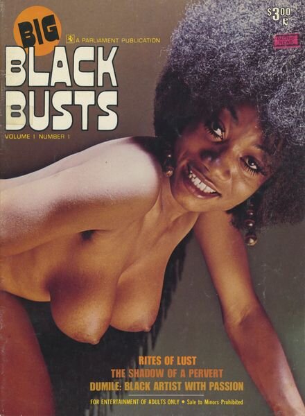 Big Black Busts – Volume 1 Number 1 1972 Cover