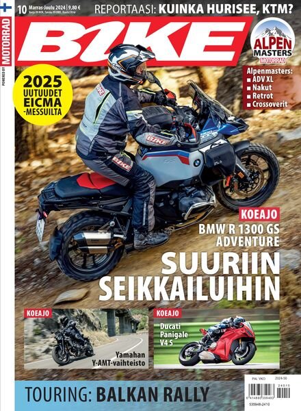 Bike Finland – Marraskuu 2024 Cover