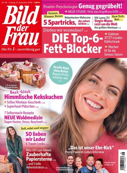 Bild der Frau – 22 November 2024 Cover