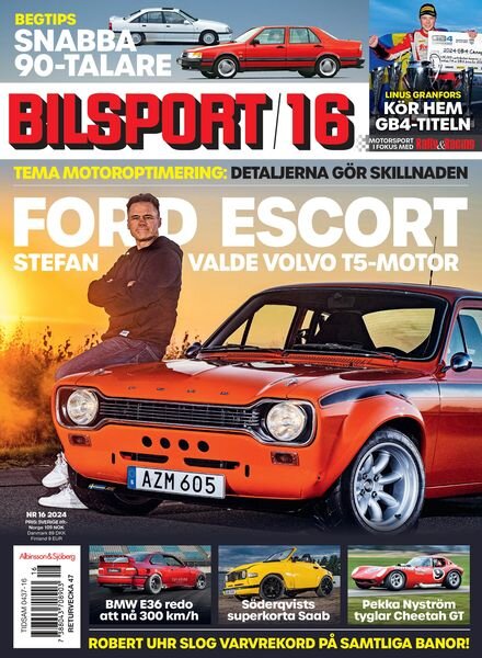 Bilsport – 30 Oktober 2024 Cover