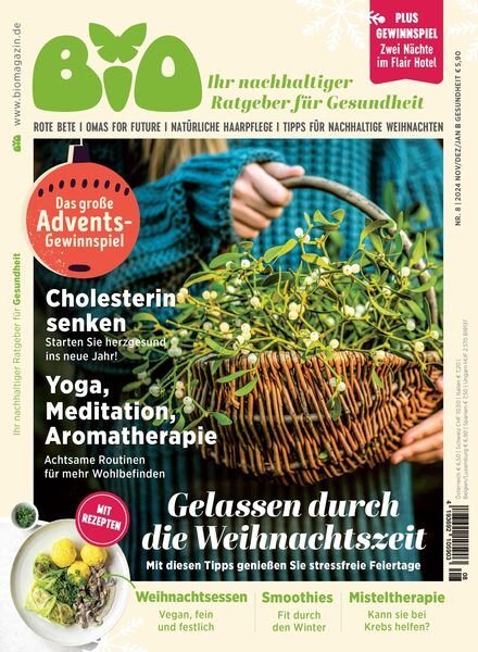 BIO Naturlich Gesund Leben – November-Dezember 2024 – Januar 2025 Cover