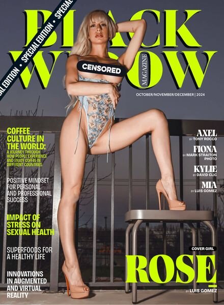 Black Widow – October-November-December 2024 Cover