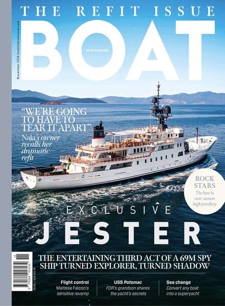 Boat International – November 2024 Cover