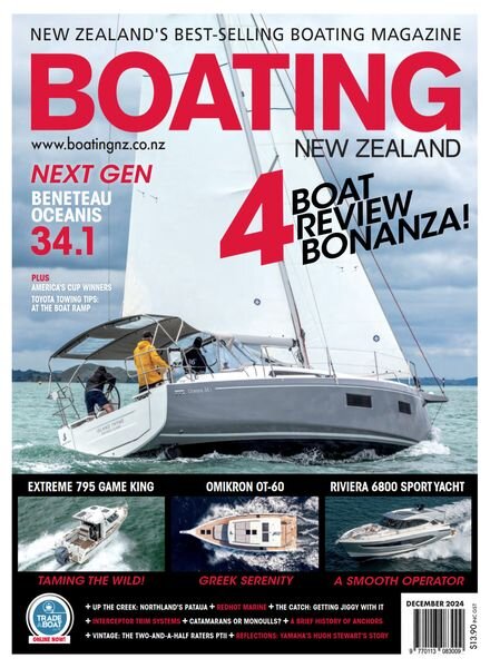 Boating New Zealand – December 2024 Cover