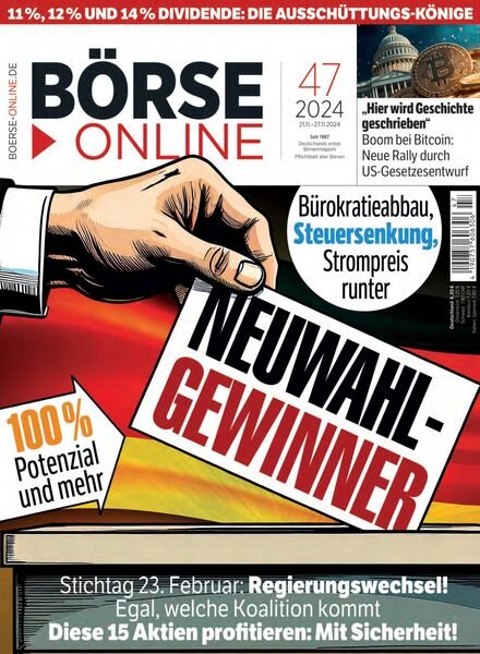 Borse Online – 21 November 2024 Cover