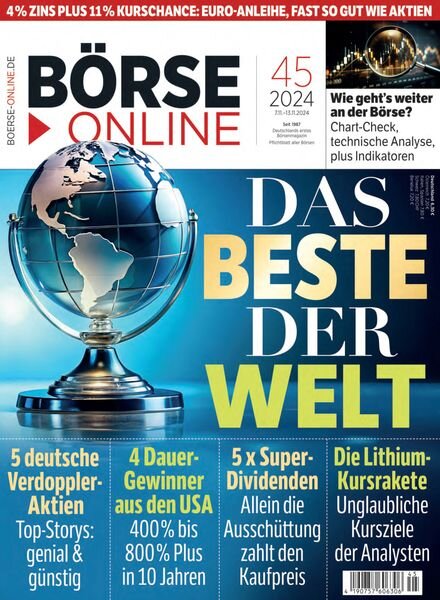 Borse Online – 7 November 2024 Cover