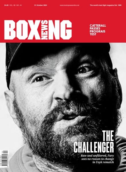 Boxing News – 31 October 2024 Cover