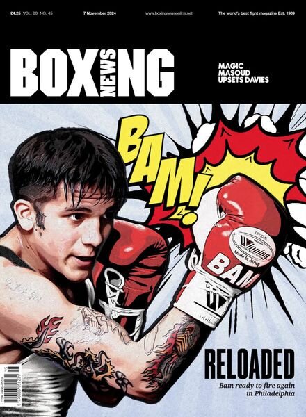 Boxing News – 7 November 2024 Cover