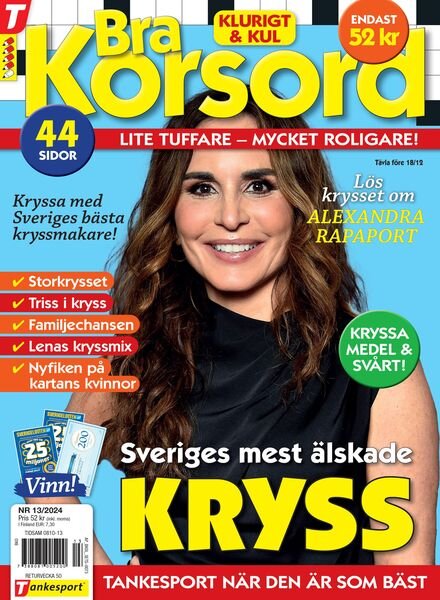 Bra Korsord – 6 November 2024 Cover