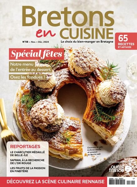 Bretons en Cuisine – Novembre-Decembre 2024 Cover