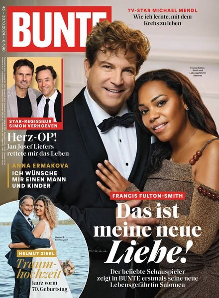 Bunte – 30 Oktober 2024 Cover