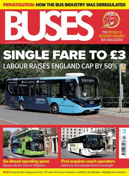 Buses Magazine – December 2024 Cover