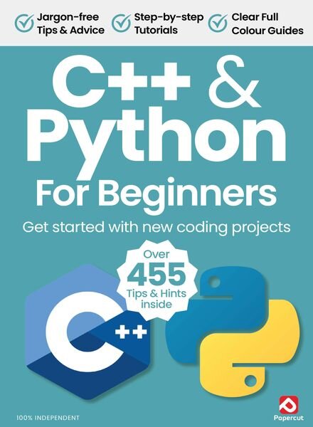 C++ & Python For Beginners – Fall 2024 Cover