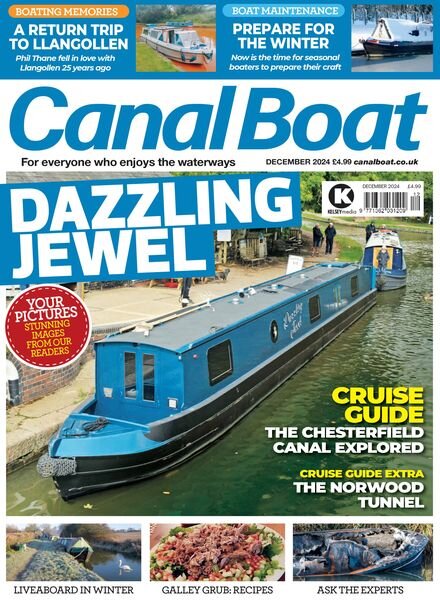 Canal Boat – December 2024 Cover