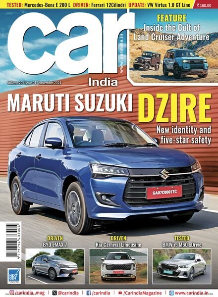 Car India – November 2024 Cover
