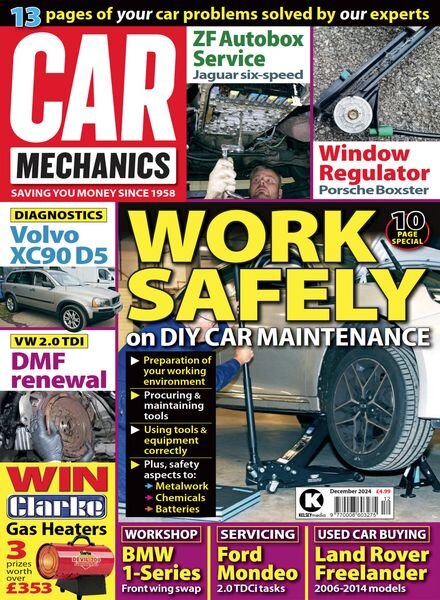 Car Mechanics – December 2024 Cover