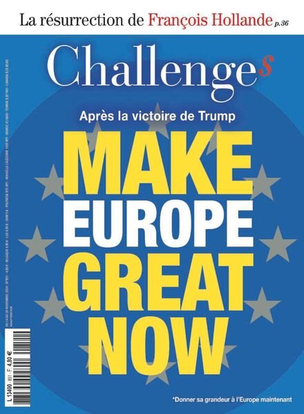 Challenges – 14 Novembre 2024 Cover