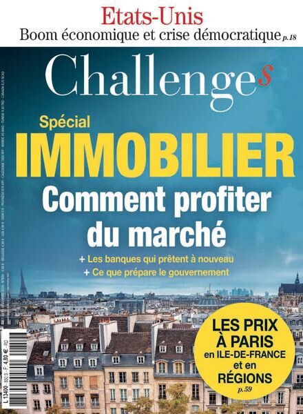 Challenges – 7 Novembre 2024 Cover