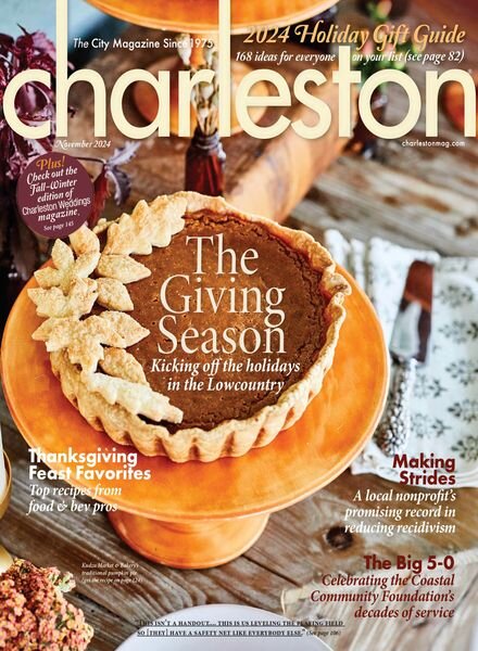 Charleston Magazine – November 2024 Cover