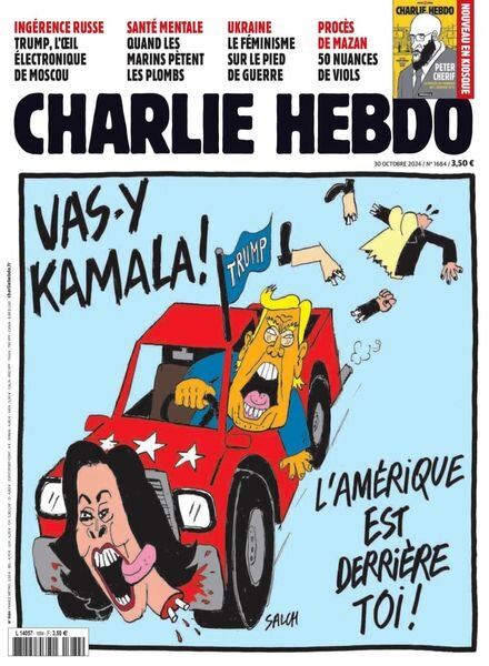 Charlie Hebdo – 30 Octobre 2024 Cover