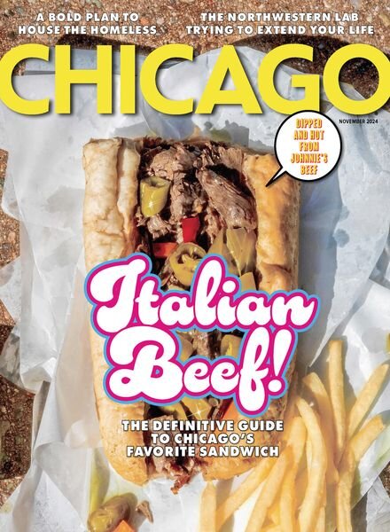 Chicago Magazine – November 2024 Cover
