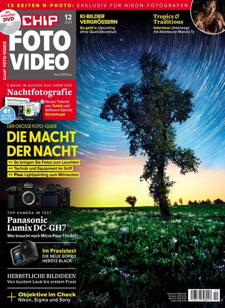 Chip Foto Video Germany – Dezember 2024 Cover