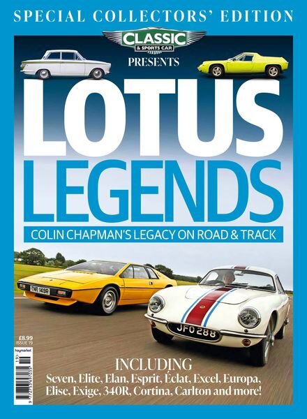 Classic & Sports Car Presents – Lotus Legends 2024 Cover