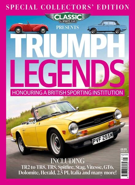 Classic & Sports Car Presents – Triumph Legends 2024 Cover