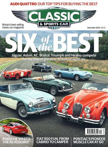 Classic & Sports Car UK – December 2024 Cover