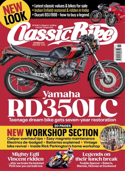 Classic Bike UK – November 2024 Cover